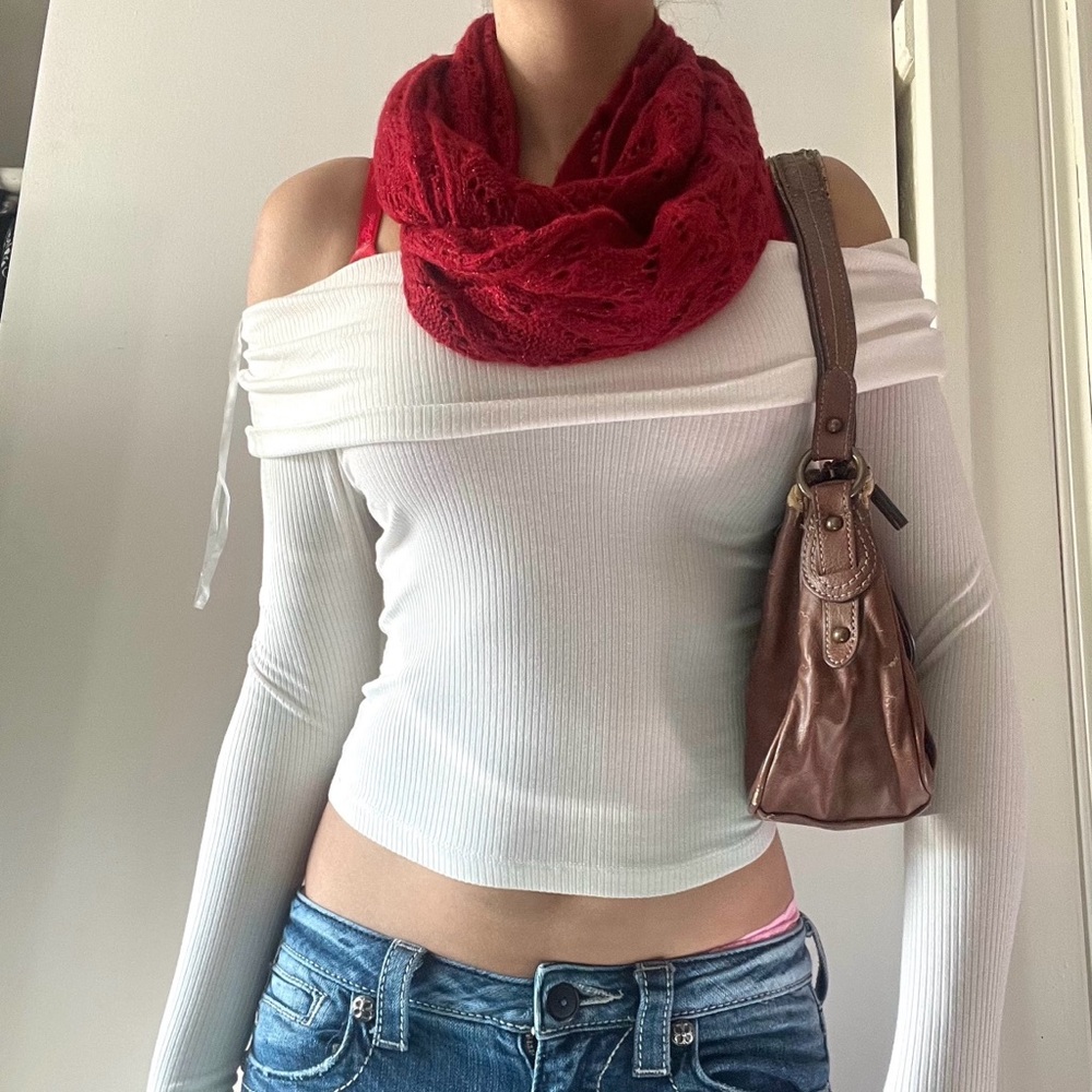 Red Infinity Scarf